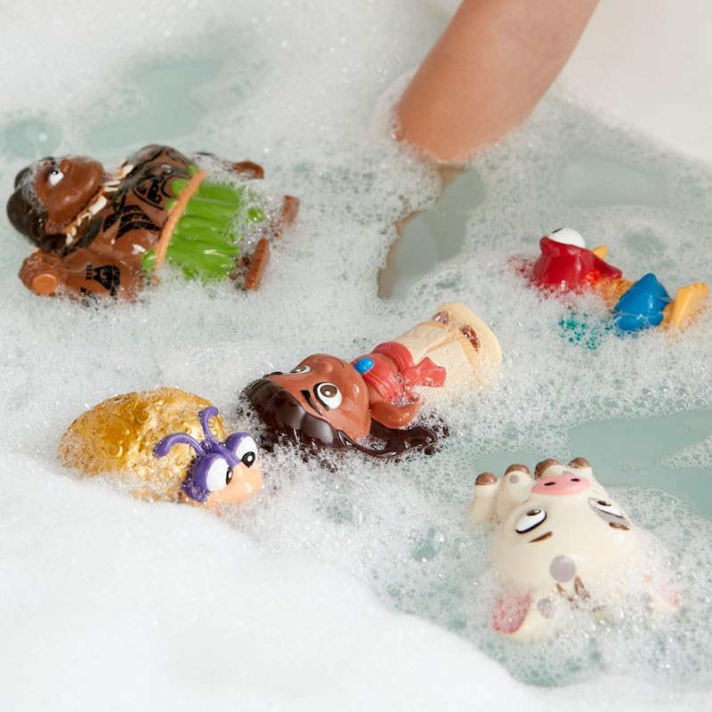 Moana bath toys