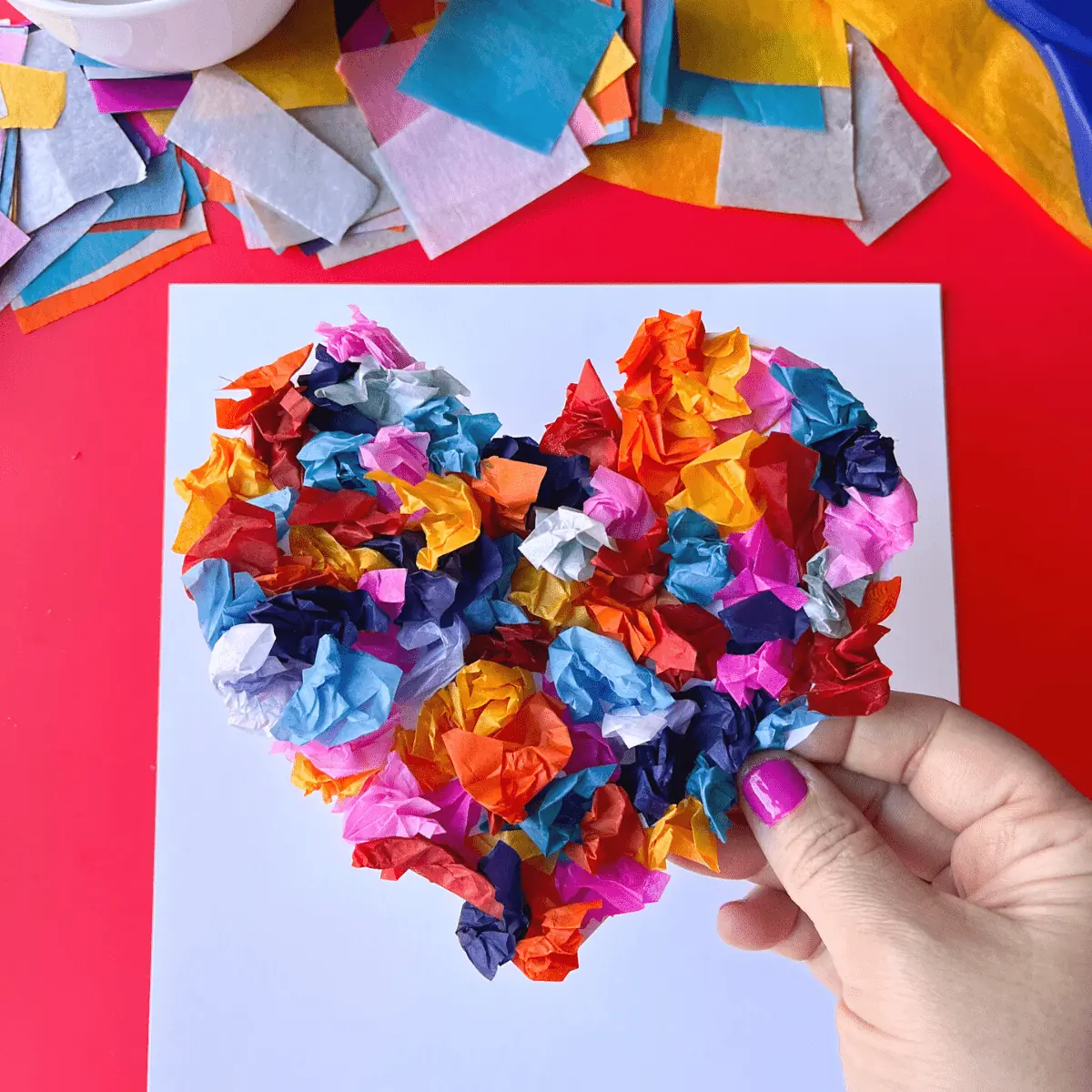 tissue paper crafts