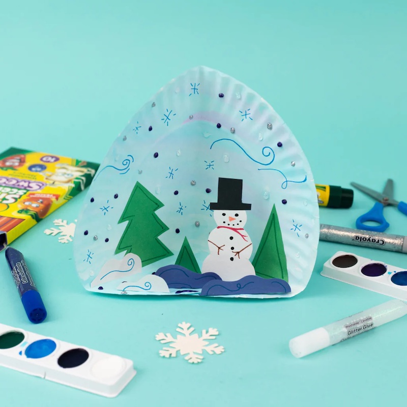 winter paper crafts